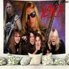 Slayer Band Wall Tapestry Aesthetic Wall Hanging Printed Fabric Blanket Decorative Tapestries for Bedroom Living Room Home Decor