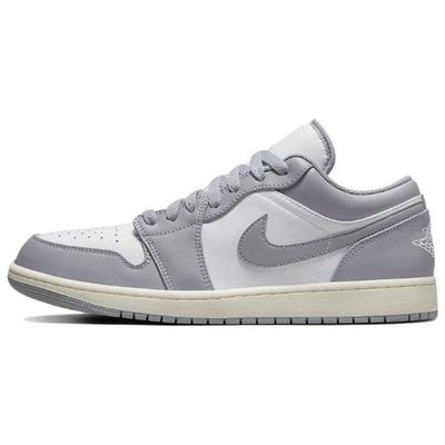 Air 1 Low Vintage Grey Męskie Trampki Stealth White Sail 553558-053
