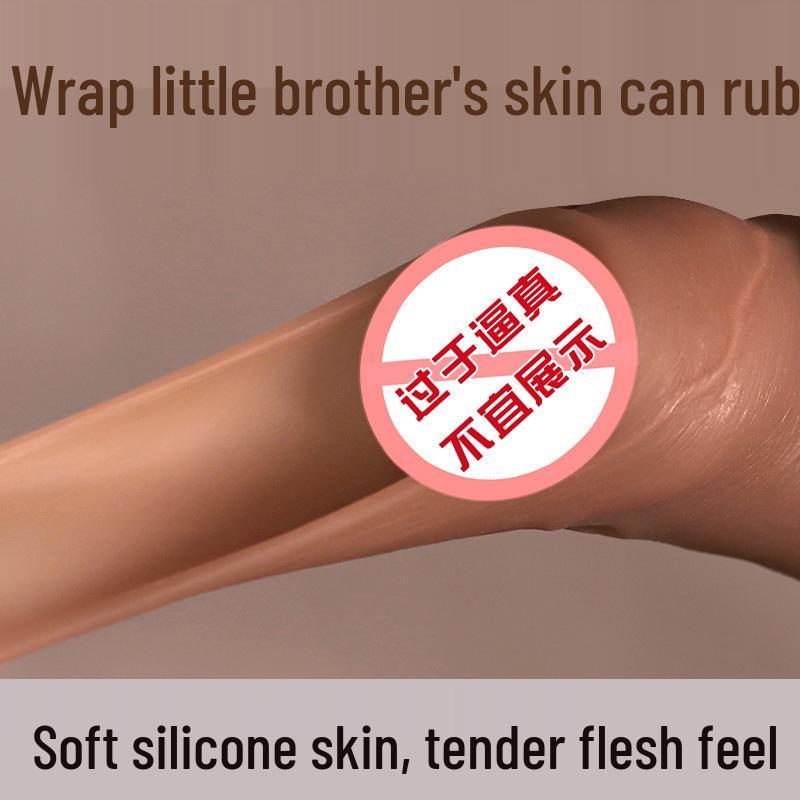 Long Love Women's Silicone Masturbator - Soft, Non-Electric, Realistic Adult Sex Toy