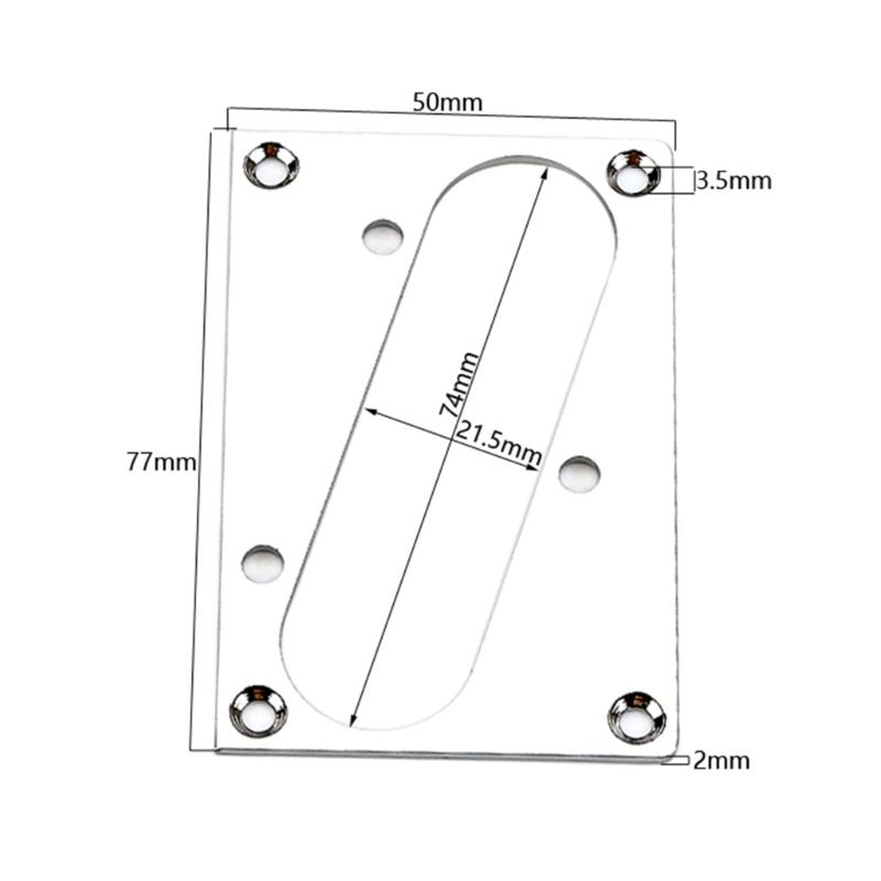 Pickup Mounting Rings for Humbucker Pickup Mounting Rings Flat Hunmbucker Frame