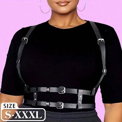 Women'S Fashion Harness Belt Plus Size Harness Gothic Carrier Belt Belt Harness Valentine'S Day Gift Clothing Accessories Belt