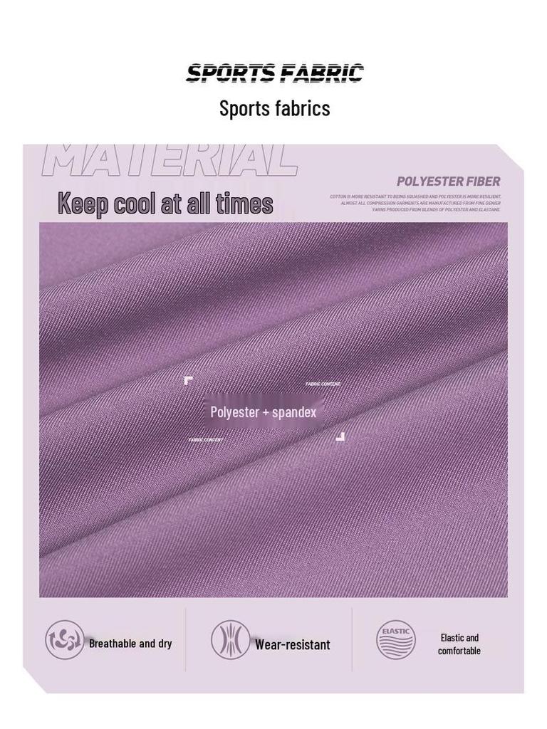 Plus Size Loose-Fit Yoga Set - Breathable, Quick-Dry Sportswear for Running and Fitness