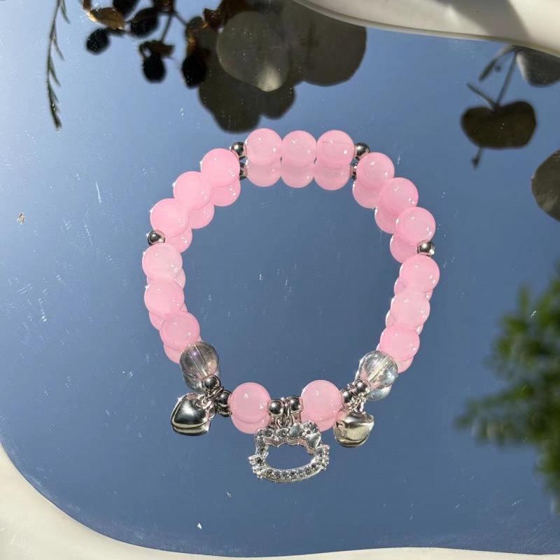 Lily of the Valley Butterfly Bracelet - Multi-Style Beaded Star & Moon Design