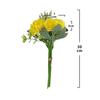 New 30CM Peony Silk Flowers Gifts DIY Artificial Peony Bouquet 7 Heads Fake Flower Table Decor