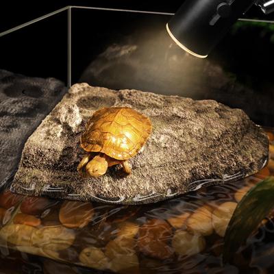 Wasserschildkröten Sonnenbaden Kletterrampe Aquarium Reptilien Dock Ruheterrasse für Frösche Amphibien