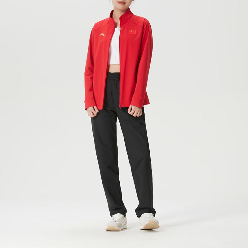 ANTA Women s Long-Sleeve Knitted Tracksuit M