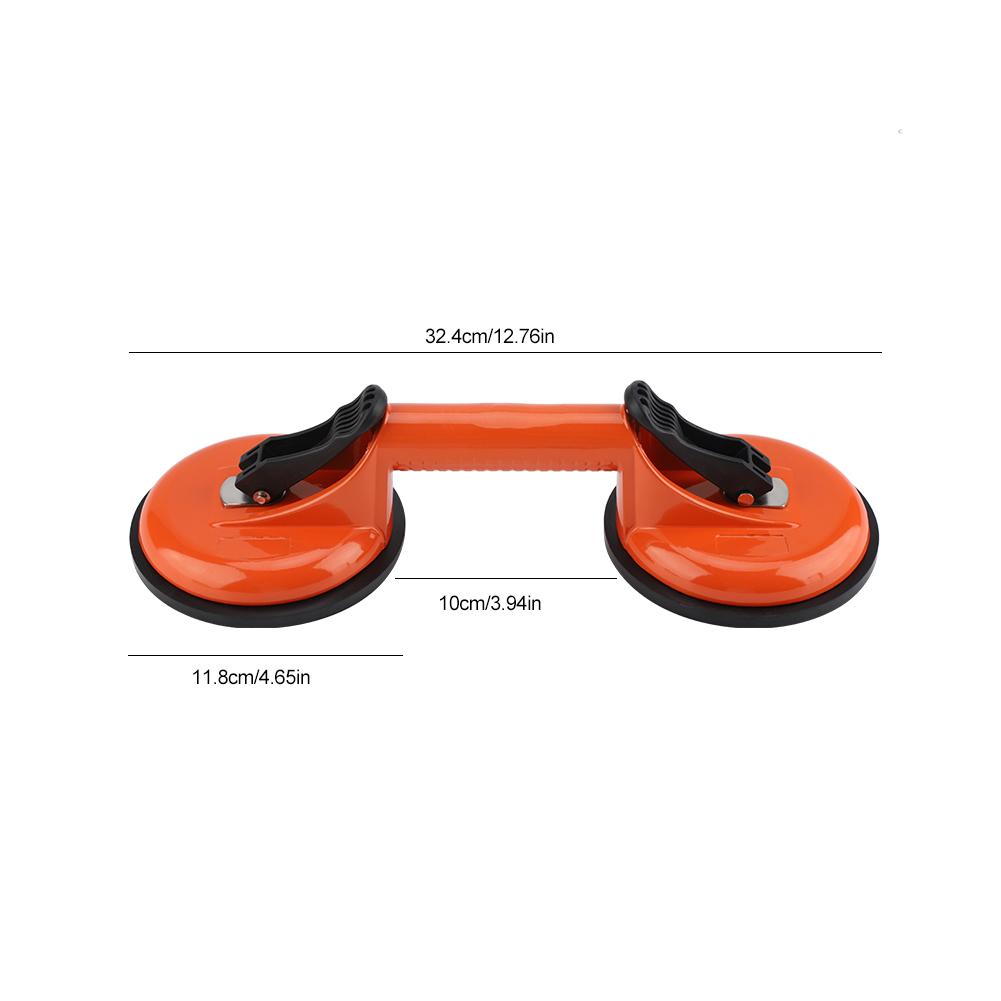 Aluminum Alloy Vacuum Suction Cup Glass Lifter Puller for Moving Glasses Tiles Mirrors (#2)