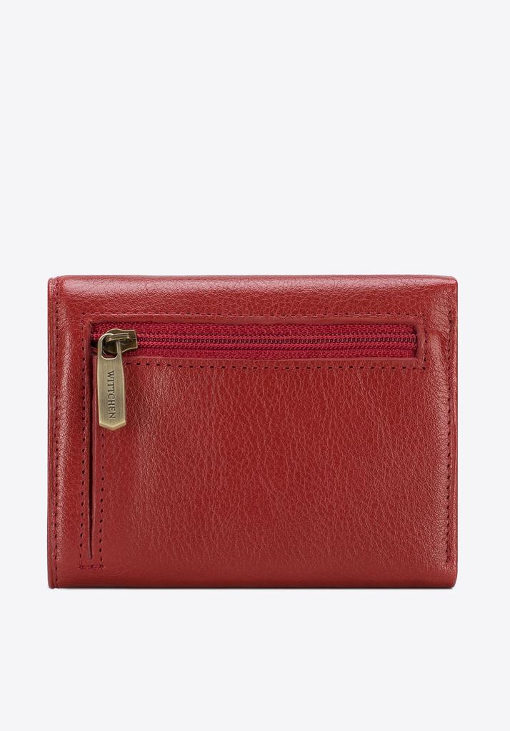 Wittchen Women's Leather Wallet Small Red Natural Leather