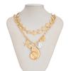 Elegant Clavicle Chain With Shell and Starfish Charm Casual Bohemian Jewelry for Daily Wear or Holiday Outfits