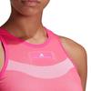 Adidas Color Block Printed Breathable Sports Tank Top Women Tops Pink DP0257