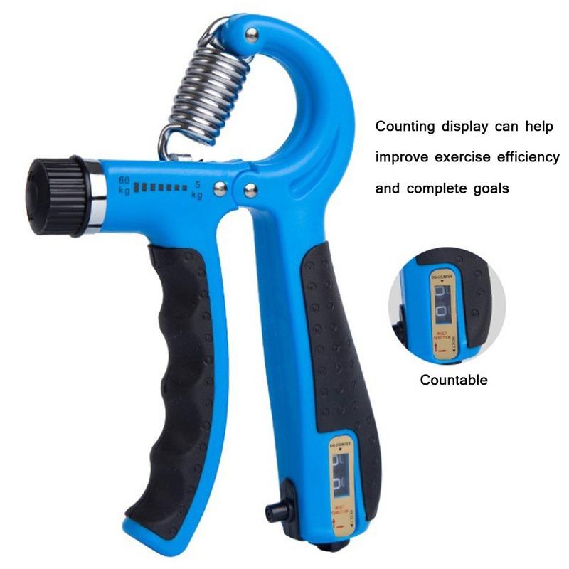 Hand Gripper Adjustable Resistance Hand Grip Strength Trainer Fingers Wrist Forearm Exerciser Adjustable Resistance