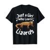Funny Lizard Designs For Girls Kids Reptile Herpetologists T Shirt Vintage Breathable Comfortable Fashion