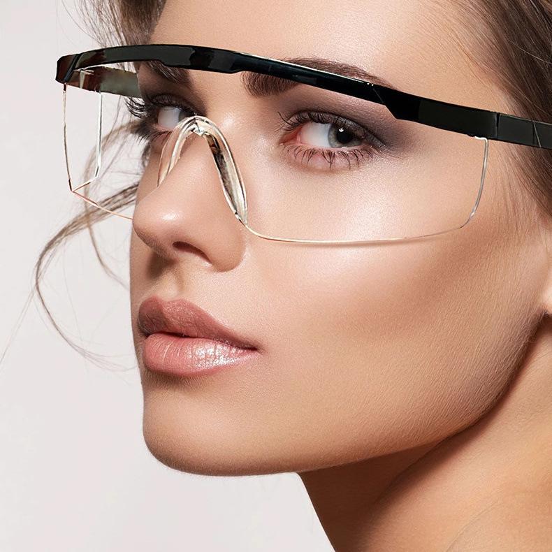 Transparent protective goggles, windproof, sandproof, shockproof, splashproof, labor protection safety glasses, impact-resistant Blindfold goggles
