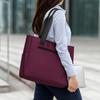 Practical Large Capacity Handbag Nylon Tote Bags Durable Shoulder Bag  Work Use