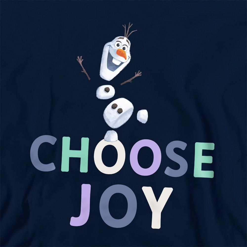 Frozen Childrens/Kids Choose Joy Olaf Pullover Hoodie