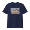 American Flag Belgian Malinois Mom T Shirt Patriotic Dog For Her Women Vintage Washed Versatile Graphic Homme Unisex Fashion