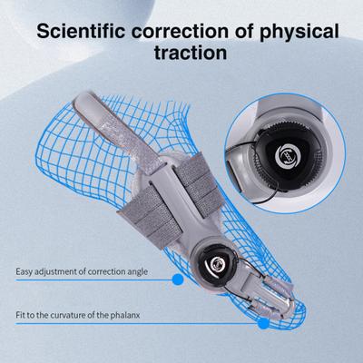 Yousheng Toe Corrector Adjustable Splint Toe Straightener Wrap Breathable Ingrown Toe Correction Tool Day/Night Use Pain Relief Toe Support
