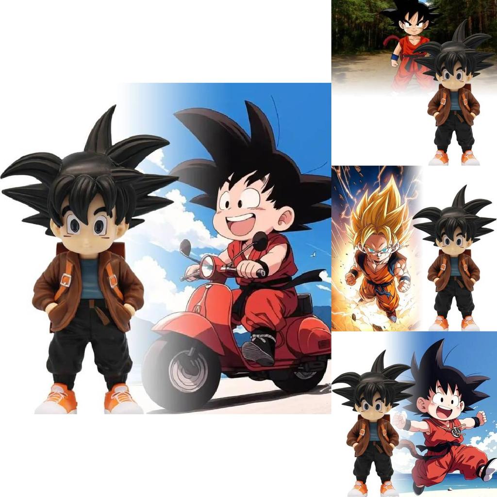 Delightful Pvc Goku Figure From Dragon Ball Z 15.5cm Anime Collectible Decoration