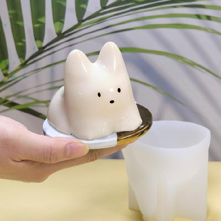 Cats Shaped Mold Cats Silicone Mould Handmade Plaster Mould Mousse Moulds