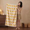 7A Antibacterial Large Bath Towels - Pure Cotton, Absorbent, Fast Drying, Shed-Resistant for Men & Women