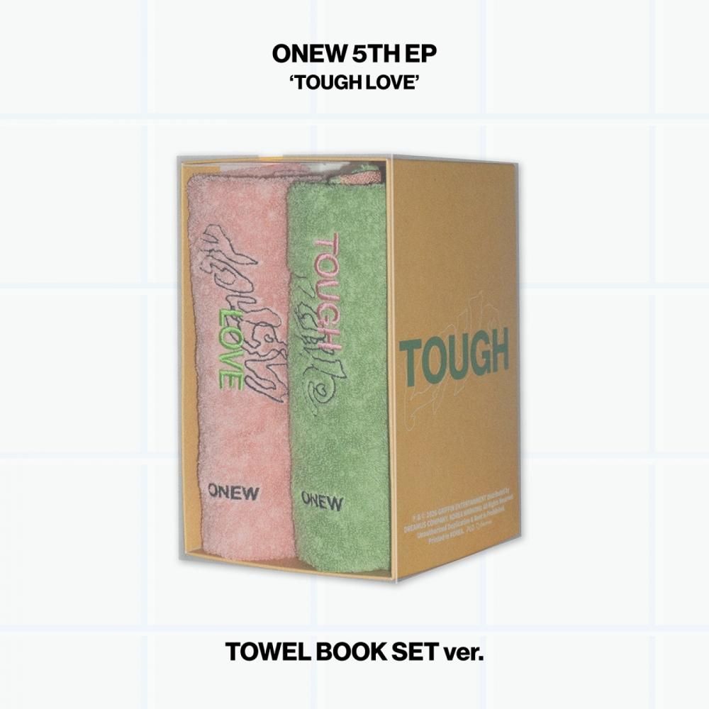 Onew Tough Love 5-й мини-альбом Набор полотенец и книг Вер.