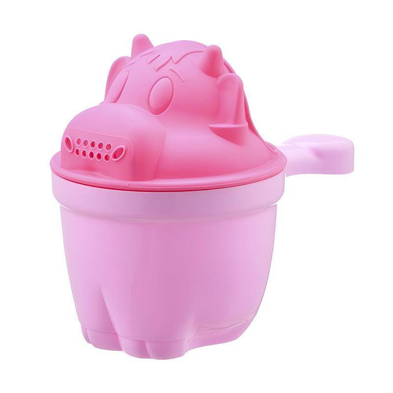 

Детский ополаскиватель для шампуня Защитите глаза вашего ребенка Шапочка для шампуня Многофункциональные принадлежности для купания Средства для душа для детей розовый