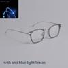 THOM Anti blue light Square Women Pánské brýle Obroučky Optické brýle TBX905 Dioptrické brýle