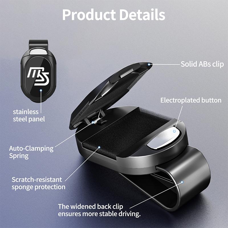 Car Logo Sunglasses Ticket Clip Creative Glasses Holder Stainless For Mazda 3 6 CX3 CX-3 CX-5 CX5 CX8 CX 9 Axela ATENZA