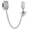 Charms Do Pandora Charm Pendant Safety Chain Bee Charms Strawberry