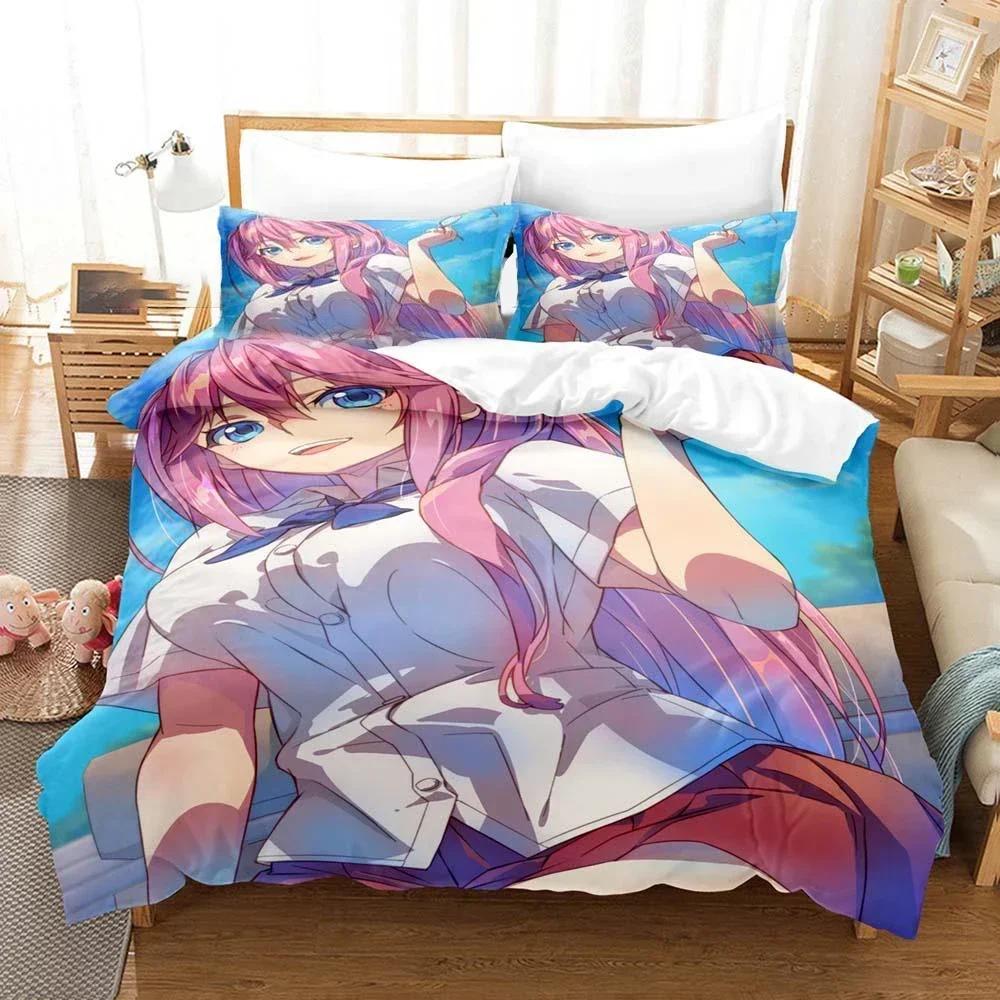 Luxury New 3D Print Classroom Of The Elite Bedding Set Anime Duvet Cover Double Twin Full Queen King Adult Kids Quilt Cover