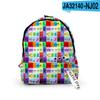 Classic Novelty Alphabet Lore Backpacks Boys/Girls Pupil School Bags 3D Print Keychains Oxford Waterproof Cute Small Backpacks