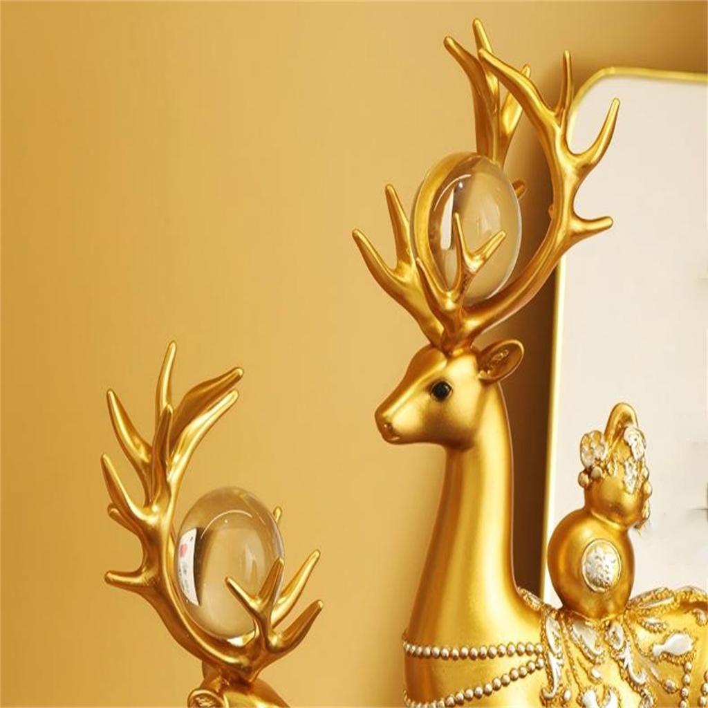 Attract Wealth Deer Creative Ornaments