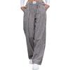 European and American Women's Pure Cotton Plaid Casual Boxer Pants Loose Pocket Trousers