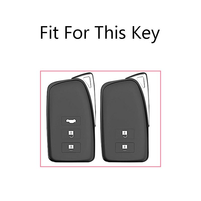 New Tpu Auto Smart Key Fob Cover Case Housing Remote Fit For Lexus Nx Is Rx Es Gx Lx Ls Ux Gs 200 260 300 350 Nx200 Nx300 Rx350 Es300 Keyless