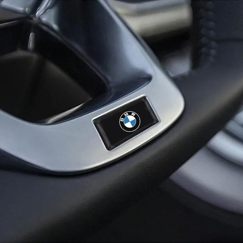 4/10/20pcs Car Steering Wheel Interior Sticker Decorative Accessories For BMW X1 X2 X3 X5 X4 X6 X7 iX3 F20 F10 F07 E70 E46 E90 E hbcp90 bzlk8