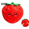 Strawberry Stress Relief Toy Cartoon Toy, Giant Squeeze Fake Reducer Fruit Sensory Fidget for Home Office School Hand