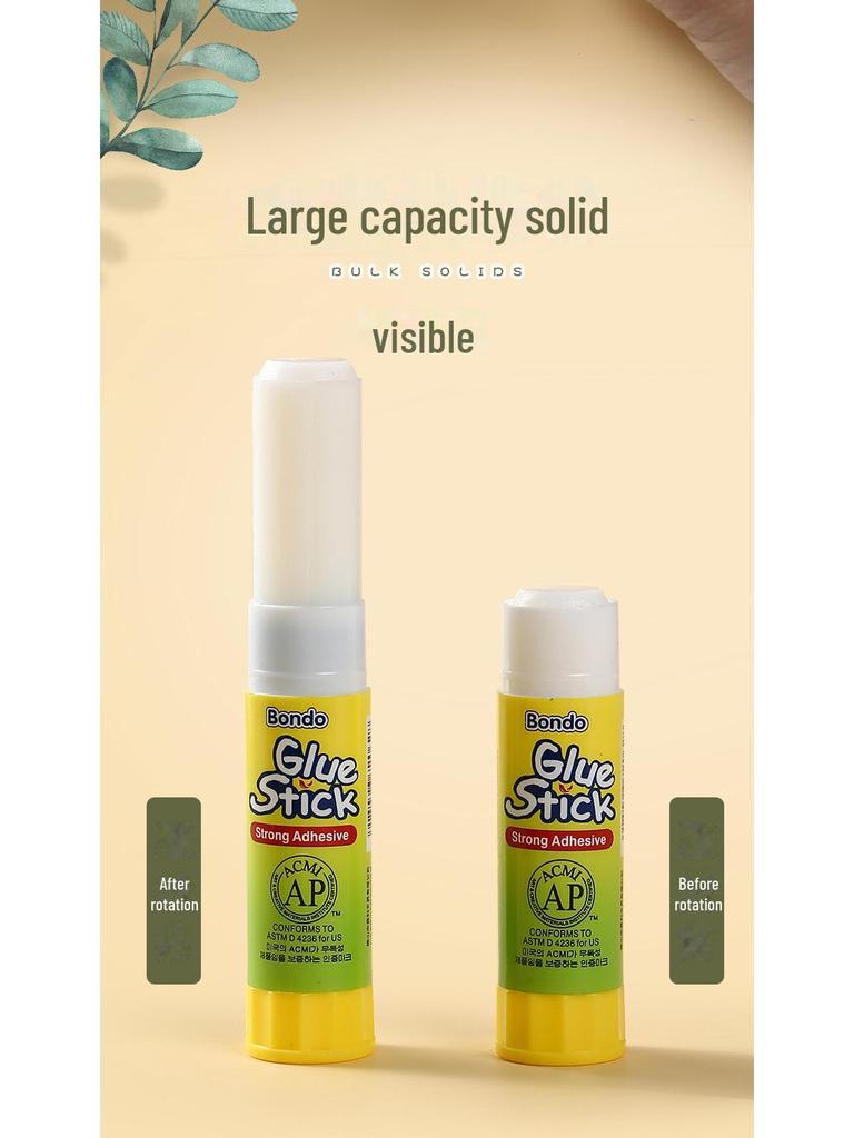 Koreańskie kleje w sztyfcie o dużej lepkości dla dzieci - stałe, różne rozmiary (36g, 20g, 16g, 8g), Opakowanie 30 sztuk do projektów przedszkolnych