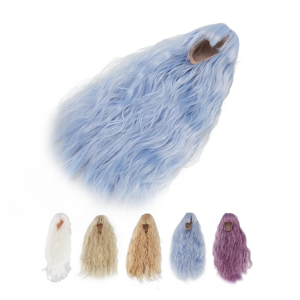 Peruka dla lalki Włosy z drutu wysokotemperaturowego Długie włosy 1/3 DIY Falowana peruka zastępcza dla lalki 8,3–9,4 cala