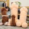 30-90cm Full Size Cute Flesh-colored Penis Plush Toy Pillow Sexy Soft Toy Stuffed Funny Cushion Simulation Lovely Gift For Girls