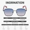 Men Fashion Sunglasses Vintage Polygon Driving Classic Metal Frame Sun Glasses UV400 Gradient Mirror Shades Eyewear