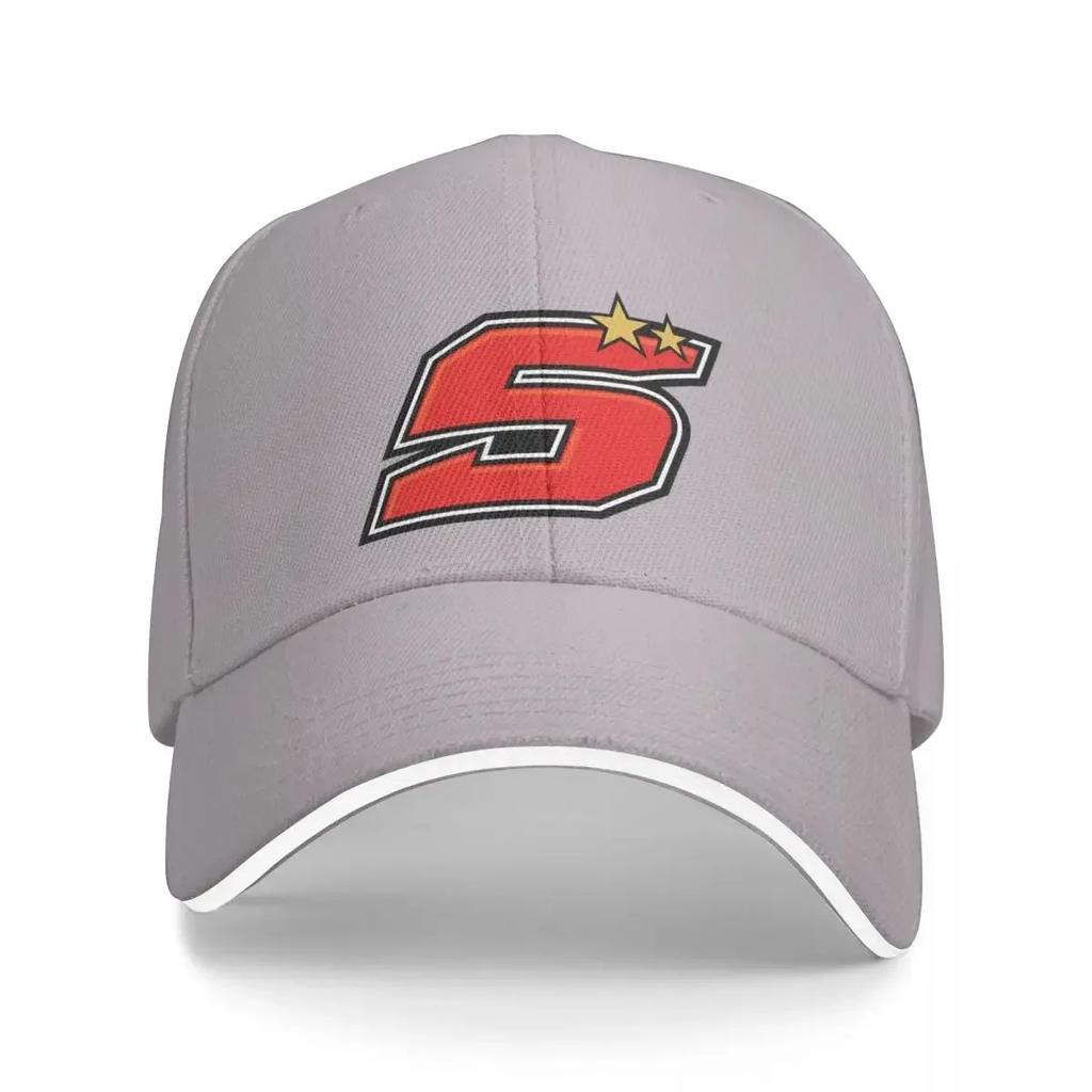 Johann Zarco Number  Red  Baseball Caps Snapback Baseball Hats Breathable Casual Outdoor For Unisex And Women Polychromatic
