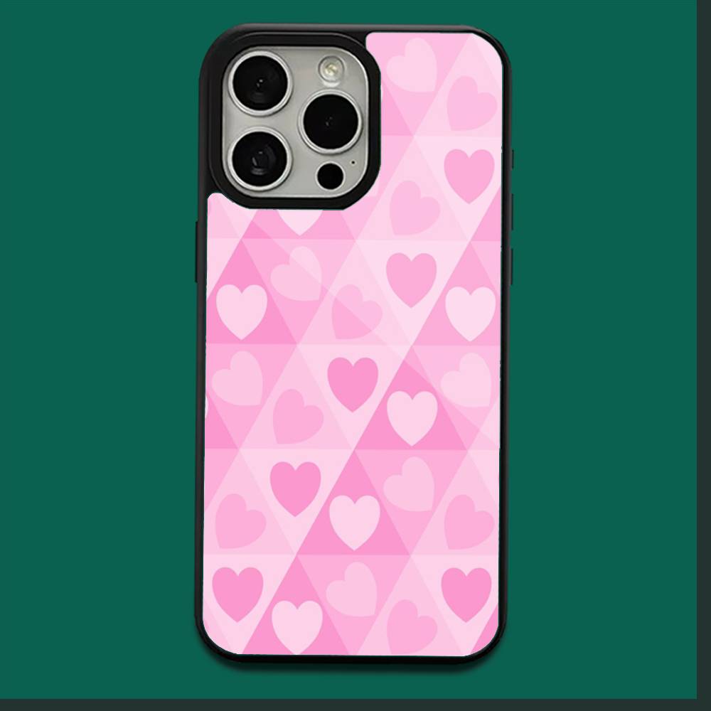 

Cute Love Heart Phone Case For iPhone17,16,15,14,13,12,11,Plus,Pro,Max,Mini Soft Magesafe Magnetic Wireless Charge iPhone11PROMAX