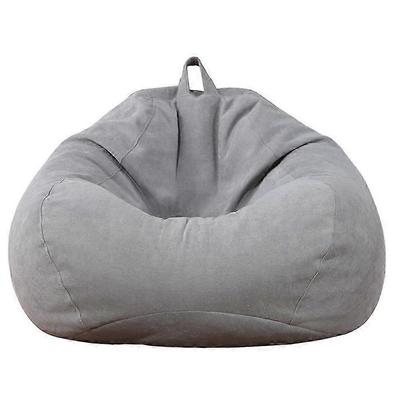 2026 Large Small Lazy Sofa Cover Chairs Without Filler Linen Cloth Lounger Seat Bean Bag Pouf Puff Couch Tatami Living Room