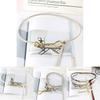 Fashion Gold Twisted Shape Knot Decoration Women Thin Belt For Casual Dress And Suit Waist Accessory