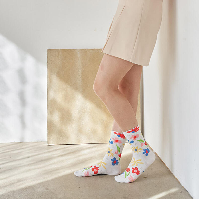 Object Fleur Women s Socks 4-Pack white