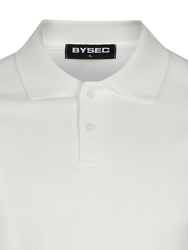 BYSEC Cotton Plain Muscle Fit Pk Collared Tee_2 Colors