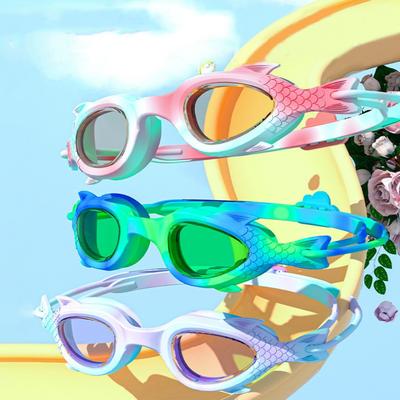 Schwimmbrille Antibeschlag Kleine Rahmenbrille Schwimmtraining Fischförmig Hochauflösend Wasserdicht Professionelle Ausrüstung