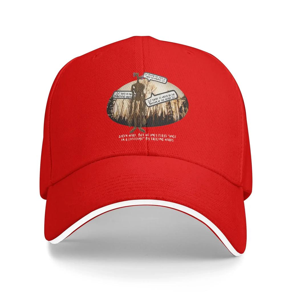 Siren Head Baseball Cap y2k Retro Trucker Hat Summer Unisex Unisex Hiking Fishing Baseball Caps