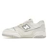 New Balance 550 Białe odblaskowe sneakersy unisex Czarne BB550PRB