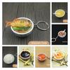 Miniature Simulated Food Bowl Key Chain For Your Accessories